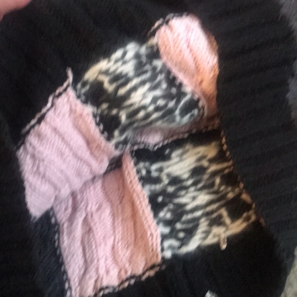 🌸NEW🌸 Patchwork Hand Knitted Vintage Sweater - Picture 12 of 16